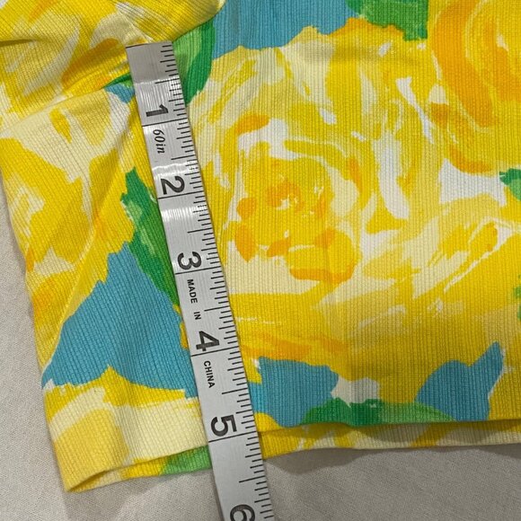 Lilly Pulitzer Deenie‎ in Yellow Sunglow Casual Shorts Size 00 - Picture 6 of 7